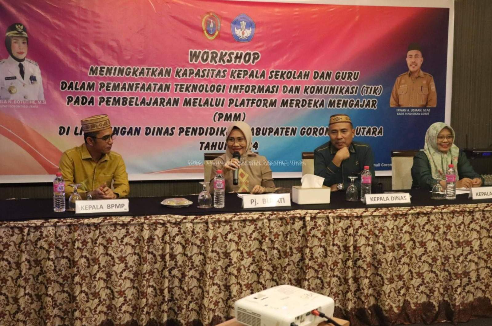 Disdik Gorut Gelar Workshop Peningkatan Kompetensi Kepala Sekolah dan Guru Dalam Pemanfaatan TIK