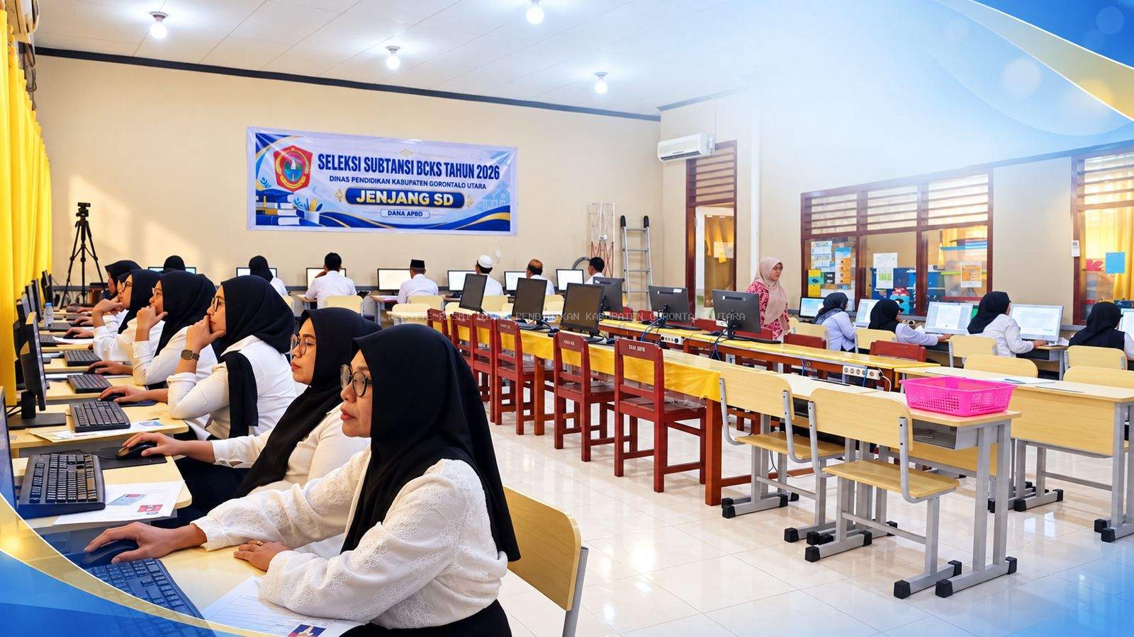 Seleksi Substansi BCKS 2026 Berjalan Lancar, 65 Peserta SD dan SMP Hadir 100 Persen